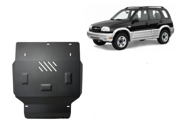 Steel sump guard for Suzuki Grand Vitara