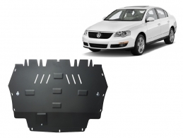 Steel sump guard for VW Passat B6