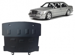 Steel sump guard for Mercedes E-Classe W124 