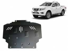 Steel sump guard for Nissan Navara NP300 - D23