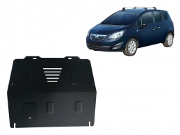 Steel sump guard for Vauxhall Meriva B 