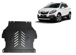 Steel sump guard for Vauxhall Mokka A