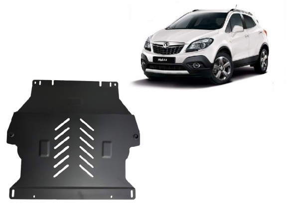 Steel sump guard for Vauxhall Mokka A