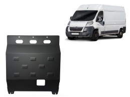 Steel sump guard for Citroen Jumper