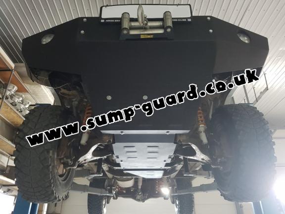 Steel sump guard for Toyota Land Cruiser J90