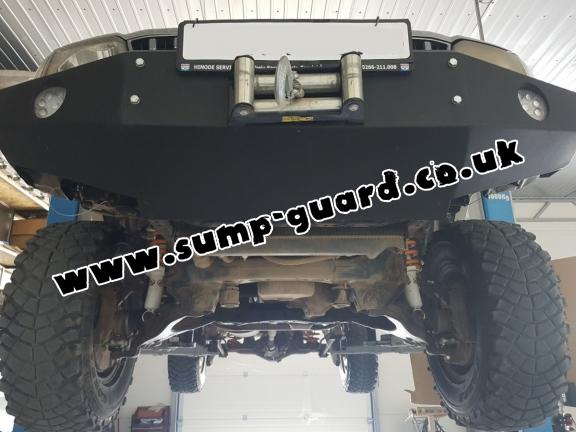 Steel sump guard for Toyota Land Cruiser J90