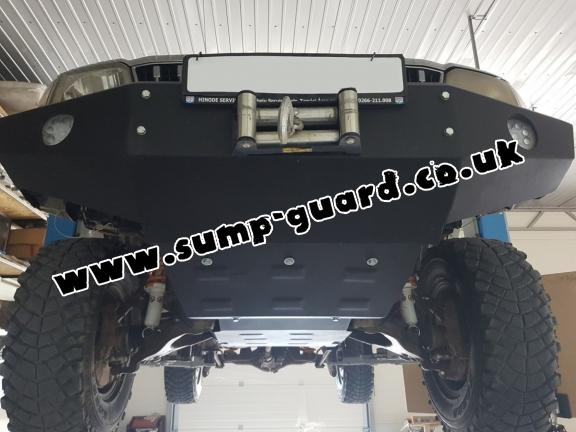 Steel sump guard for Toyota Land Cruiser J90