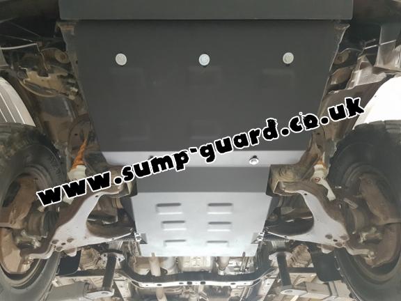 Steel gearbox guard for Toyota Land Cruiser J90 - only for 3 doors model