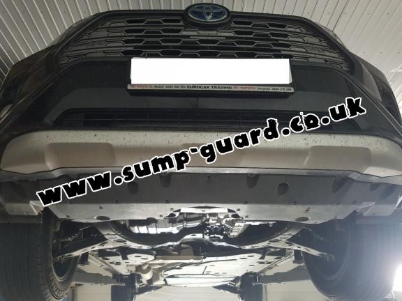 Steel sump guard for Toyota Rav4