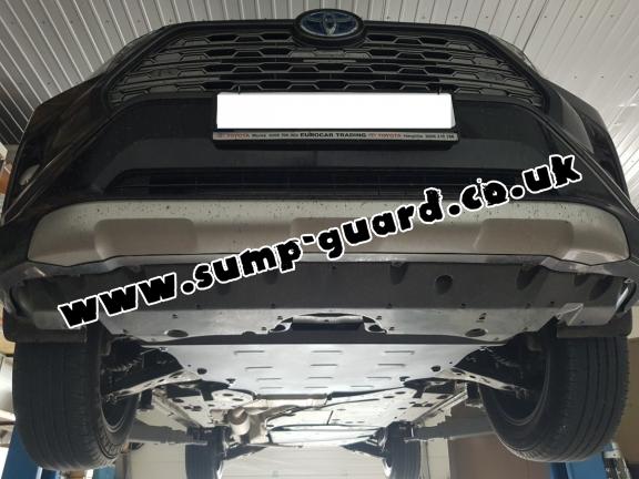 Steel sump guard for Toyota Rav4