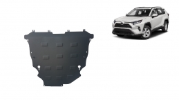 Steel sump guard for Toyota Rav4