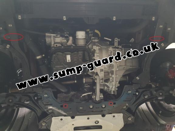 Steel sump guard for Ford Focus 4