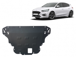 Steel sump guard for Ford Focus 4