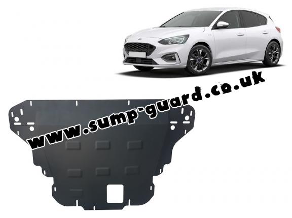 Steel sump guard for Ford Focus 4