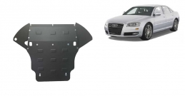 Steel sump guard for Audi A8