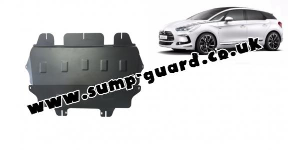 Steel sump guard for Citroen DS5