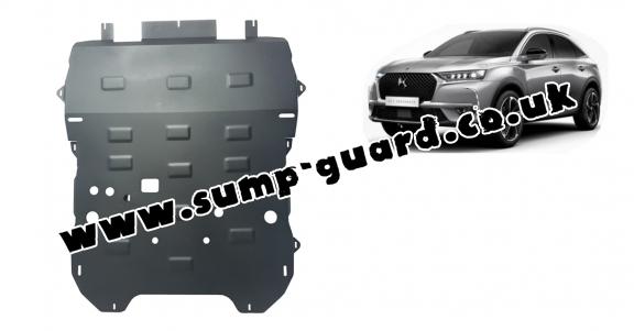 Steel sump guard for Citroen DS7 Crossback