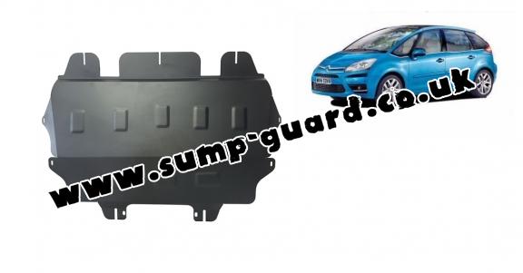 Steel sump guard for Citroen C4 Picasso