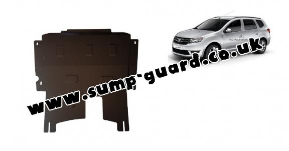 Steel sump guard for Dacia Logan MCV