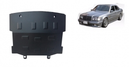 Steel sump guard for Mercedes E-Classe W124