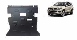 Steel sump guard for Mercedes GL X166