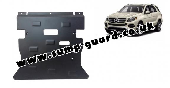 Steel sump guard for Mercedes GL X166