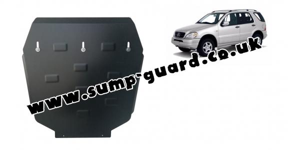 Steel gearbox guard for Mercedes ML W163