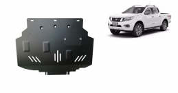 Steel sump guard for Nissan Navara NP300 - D23