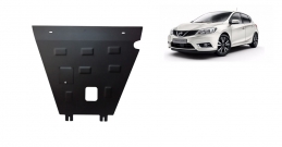 Steel sump guard for Nissan Pulsar