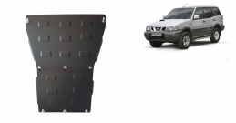 Steel sump guard for Nissan Terrano II 