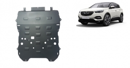 Steel sump guard for Vauxhall Grandland X