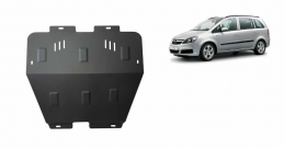 Steel sump guard for Vauxhall Zafira B