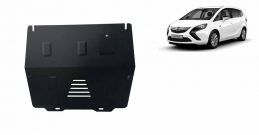 Steel sump guard for Vauxhall Zafira C