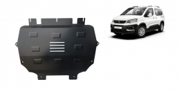 Steel sump guard for Peugeot Rifter / Partner