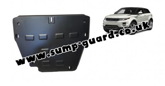 Steel sump guard for Range Rover Evoque