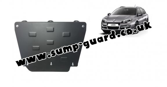 Steel sump guard for Renault Laguna 3