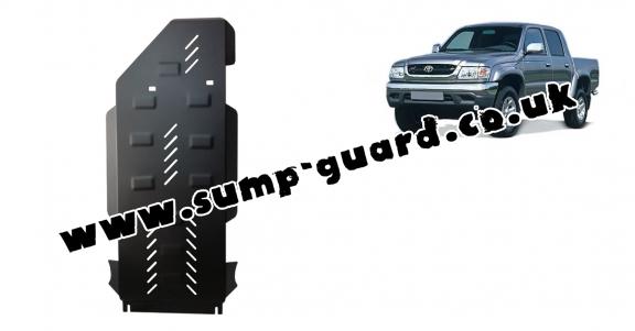 Steel gearbox and differential guard for Toyota Hilux