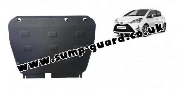 Steel sump guard for Toyota Yaris XP150