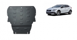 Steel sump guard for Volvo V40