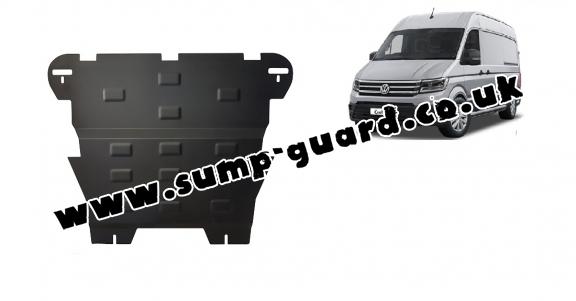 Steel sump guard for Vw Crafter