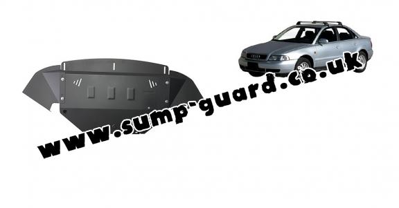 Steel sump guard for Audi A4  B5