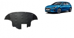 Steel sump guard for Hyundai I30