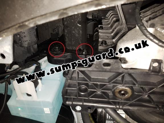 Steel sump guard for Hyundai I30