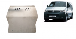 Aluminum sump guard for Volkswagen Transporter T5