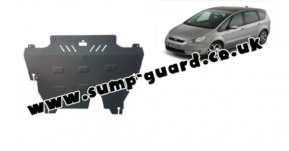 Steel sump guard for Ford S - Max