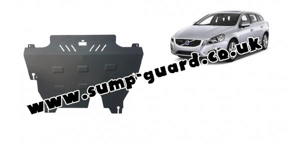 Steel sump guard for Volvo  V60