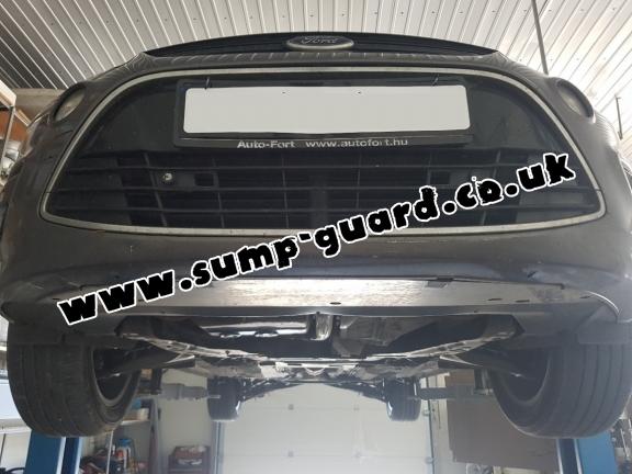 Steel sump guard for Ford S - Max