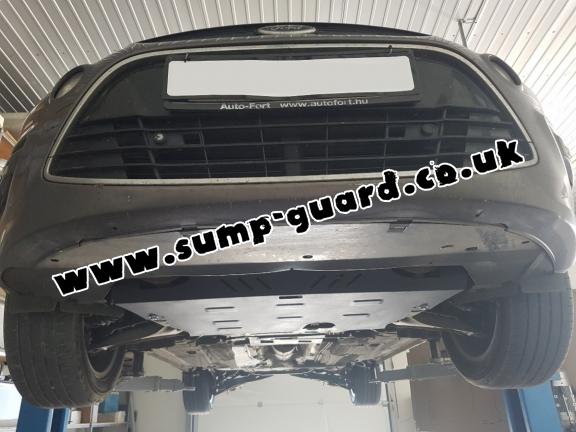 Steel sump guard for Ford S - Max