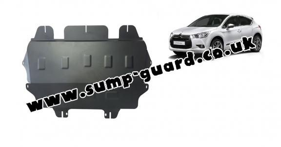 Steel sump guard for Citroen DS4