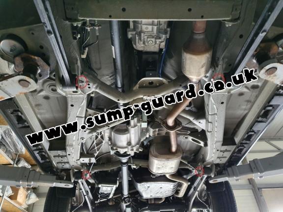 Steel transfer case guard for Suzuki Jimny